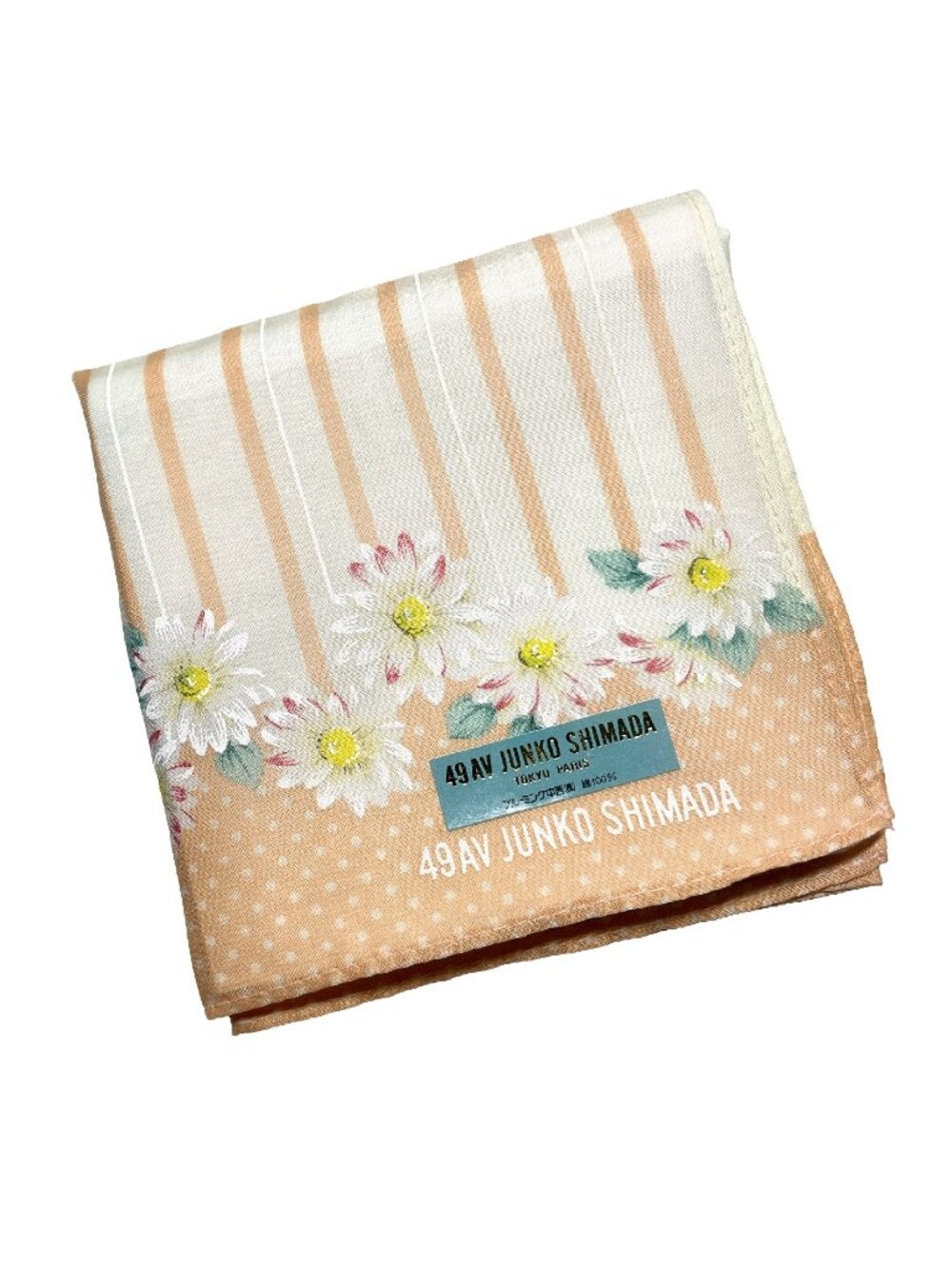NWT 49 AV Junko Shimada Cotton Daisy Scarf
